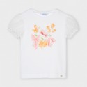 3001 Koszulka plumeti dla dziewczynki róż Mayoral wiosna/lato 98cm