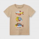 3036 Koszulka rybki dla chłopca mayoral wiosna/lato 128cm