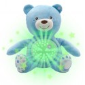 Chicco Baby Bear pluszak z projektorem niebieski