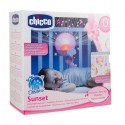 Chicco Panel na łóżeczko z pozytywką Słońce 0m+ pink